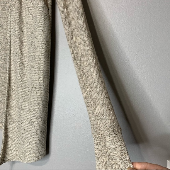 American Eagle Outfitters oatmeal open front‎ cardigan sweater Size XS/TP - Picture 4 of 9